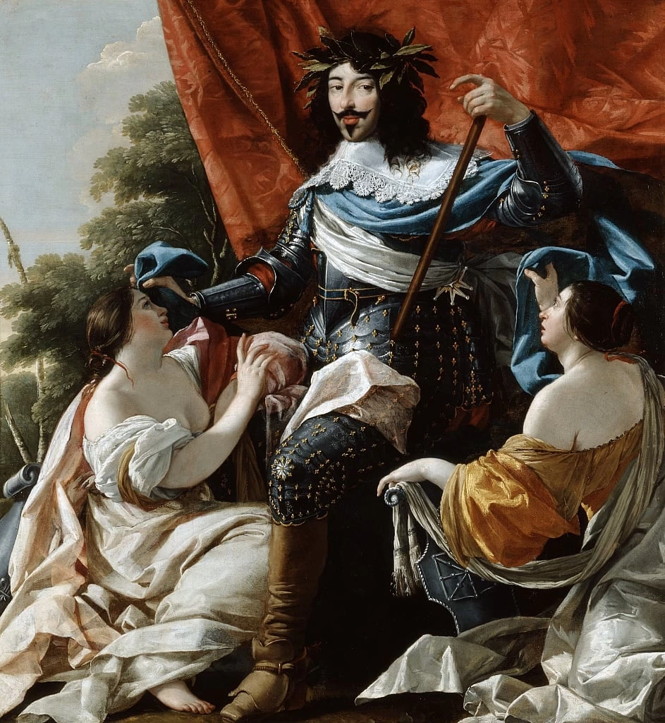 Rappresentazione del re di Francia Luigi XIII - Château de Versailles
